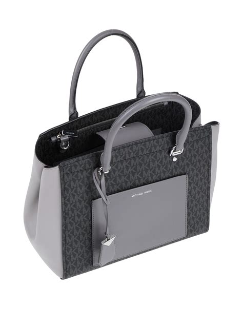 black and gray michael kors purse|michael kors grey purse outlet.